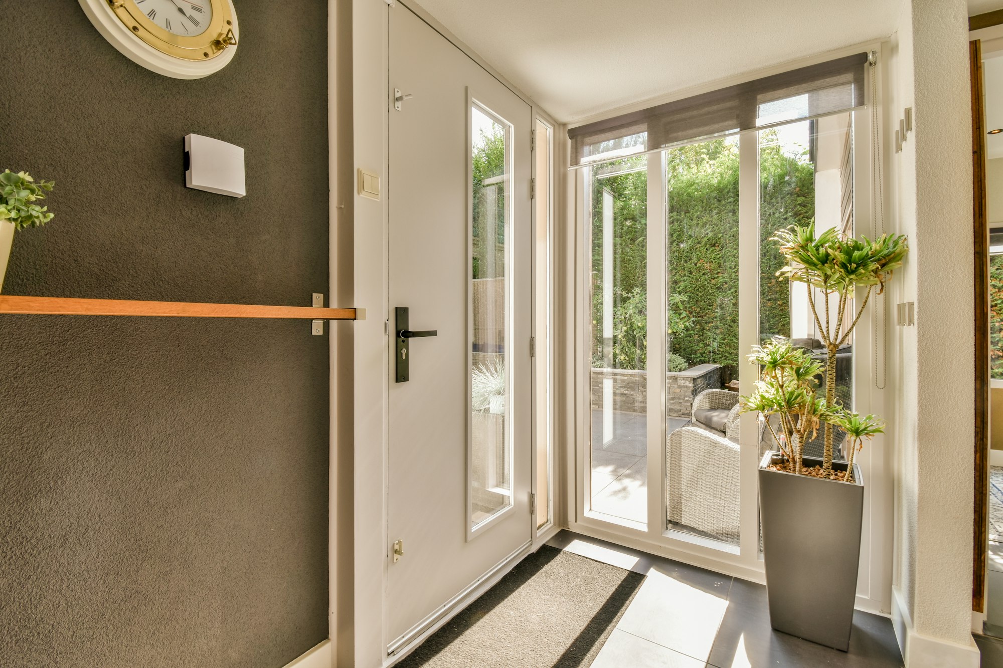 Eingangsbereich mit Terrasse vor dem Haus, Immobilie in Son Armadams in Palma de Mallorca