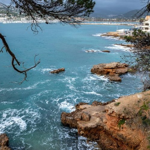 Küste von Mallorca mit atemberaubendem Meerblick
