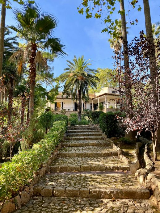 Schöner Garten auf Mallorca