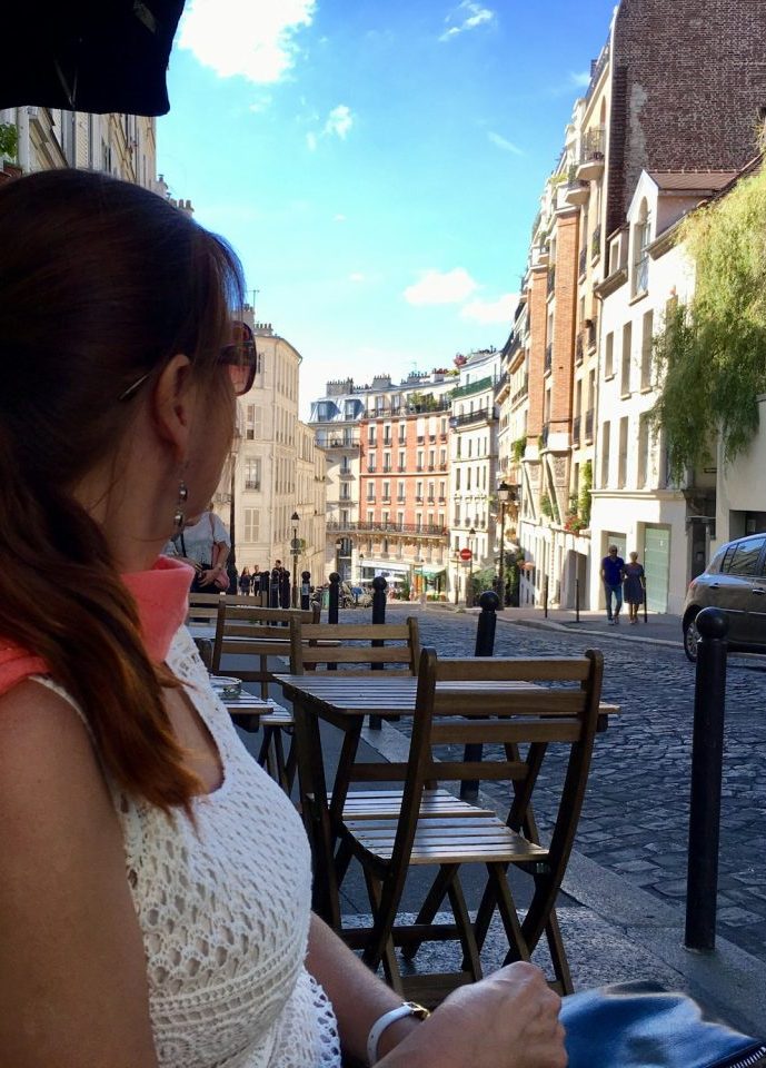 Straßencafé in in Son Armadams in Palma de Mallorca